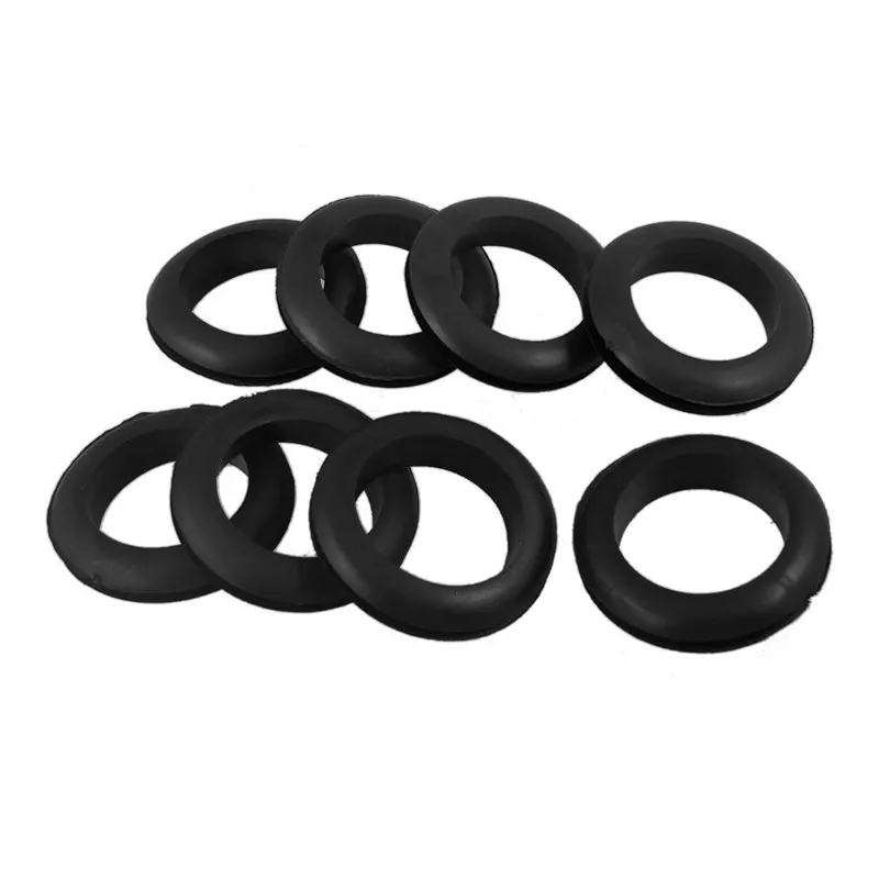Wire Protection Rubber 35mm Inner Dia Double Sided Grommet 8 Pieces