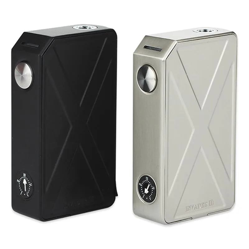 Billige Original 240W Tesla Eindringling 3 Box Mod VS Tesla Eindringling 4X VV Box MOD   Angetrieben durch Dual 18650 zellen Keine Batterie E cig Vape Mod