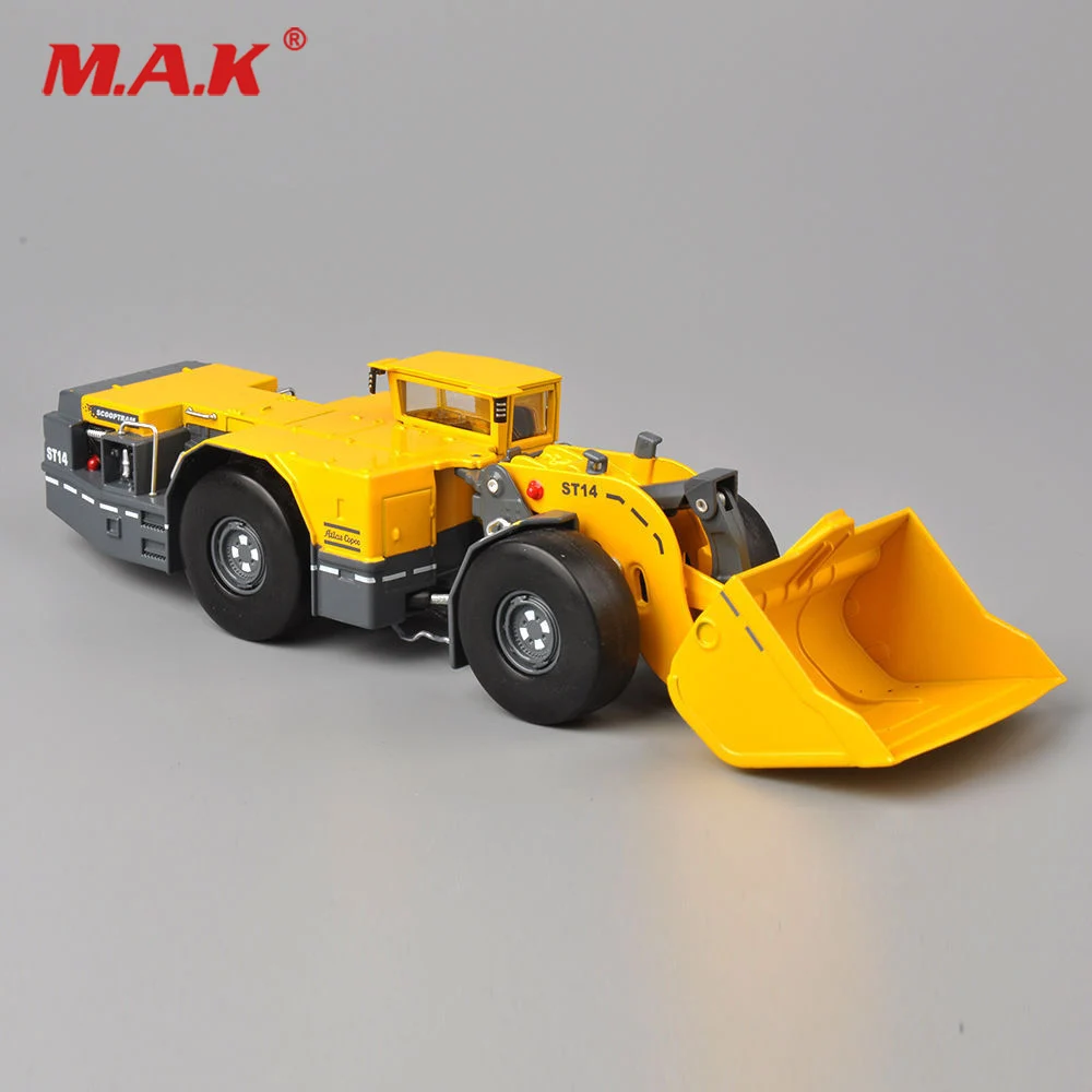 para a Coleção Modelo de Veículo de Construção para fã St14 tipo Underground Scooptram Loader Diecast Loja Caminhão Pushdozer Presente 1:50