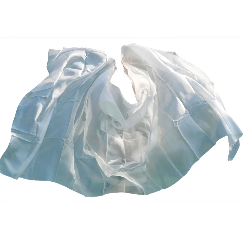 

high quality women seidenschleier sexy belly dance veil scarf 100% authentic silk veil belly dance accessories 12 colors on sale