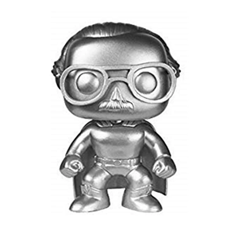 FUNKO POP Новое поступление Marvel Ограниченная серия Стэн Ли#03#01 фигурка Коллекция Модель игрушки для детей Рождественский подарок - Цвет: Зеленый
