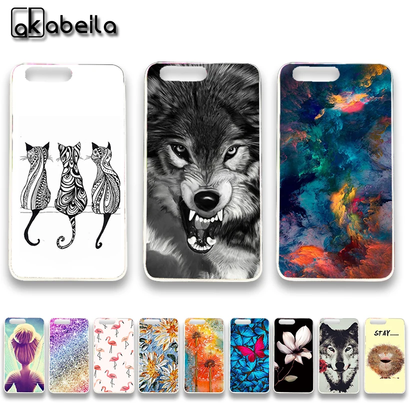 

AKABEILA Soft TPU Cases For Ulefone Gemini Pro T1 5.5 inch Covers Nutella Flamingo Tetris Back Silicone Bags Shell Skin Housing