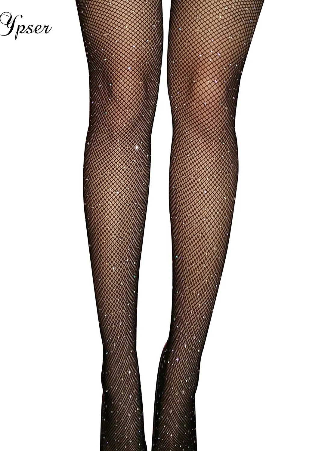 4 Style Women Sexy Crystal Rhinestone Tights Glittering Mesh