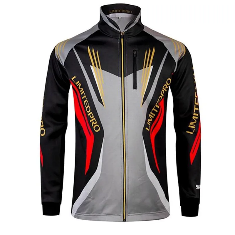 zíper camisa de pesca para caminhadas ciclismo roupas de pesca