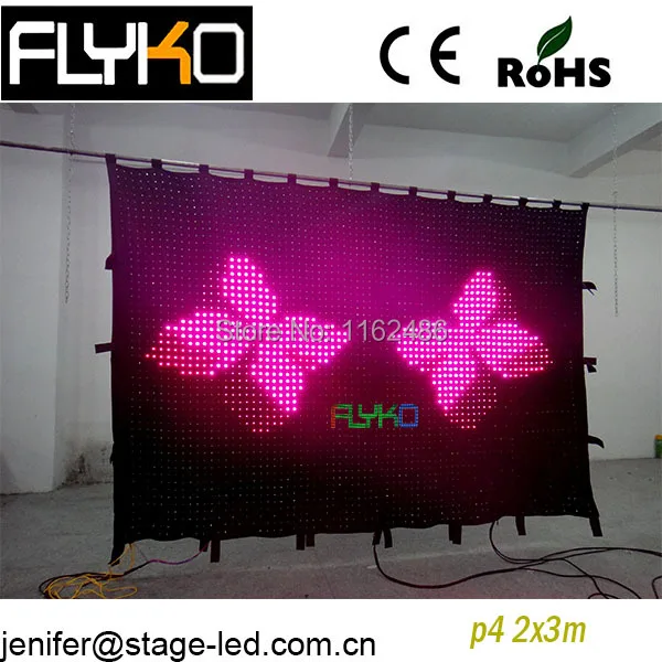 

Led curtain for different occasions p4 2x3m