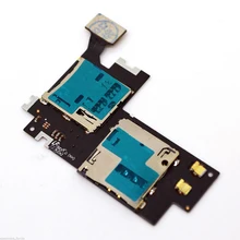 Original For Samsung Galaxy Note2 N7100 Sim Card holder Reader flex cable tray free shipping With
