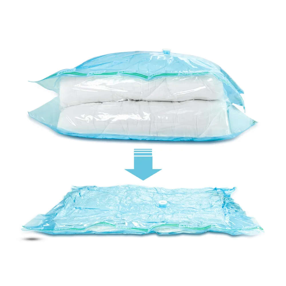 4 Piece Wide Size Type Organizador Vacuum Bag For Clothes Storage