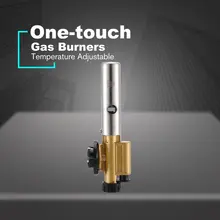 Кемпинг пламя пистолет бутан Газовая горелка-пистолет чайник фонарь Зажигалка пьезозажигание огнеметный газовый фонарь для наружного барбекю пикника