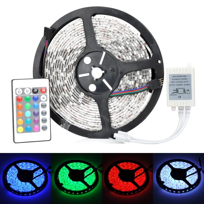 #Best SMD 5050 RGB LED Strip Light 5 M 300 LED from DC 12 V RGBW RGBWW LED Strip Flexible Light Strips Neon Strips Monochrome L