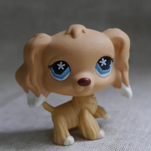 

IN HAND ACTION FIGURE PRESCHOOL TOY CHILDREN PLAY CATS DOGS Pale Brown Cocker Dog pubby toy