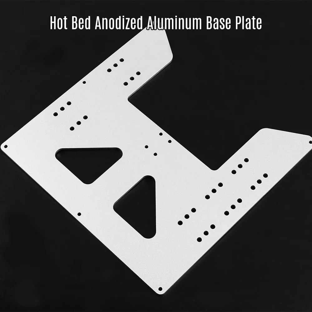

3D printer accessories Hot Bed Base Plate Anodized Aluminum Plate for Anet A8 3D Printer Upgrade Suppliers