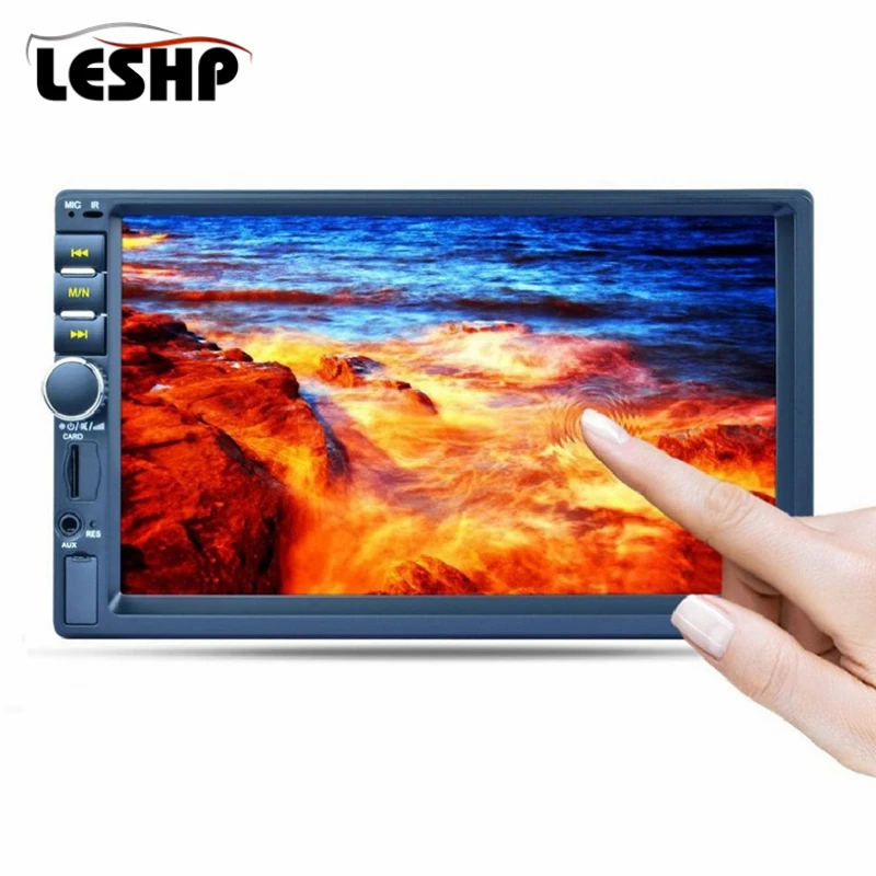 

2Din 7inch Car MP5 HD Touch Screen Bluetooth FM RDS Radio Fast Charge with Rear View Camera Function Car Multimedia Player