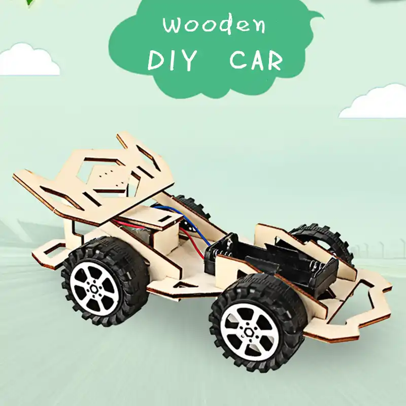 wooden kids car
