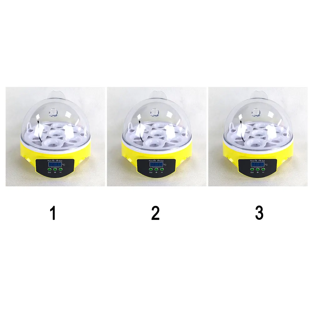 7 Egg Automatic Incubator Poultry Incubator Brooder Digital Temperature Hatchery Egg Incubator Chicken Duck Bird 7 Egg Automatic Incubator Poultry Incubator Brooder Digital Temperature Hatchery Egg Incubator Chicken Duck Bird