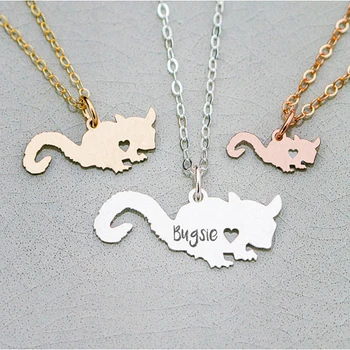 

Personality Copper Animal Charm Unique Jewelry Custom Any Words Gift Friend Aliexpress Top-selling Accept Drop Shipping YP6054