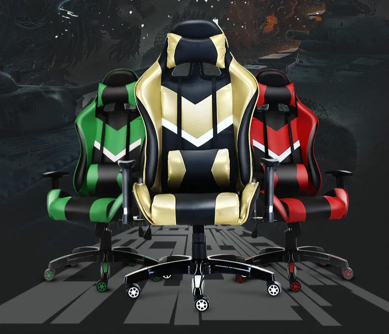 

Specil Gaming Chair Computer Chair LOL WCG Cyber Games Electronic Sports Chair Swivel Adjustable Movable Backseat Lying Lifting