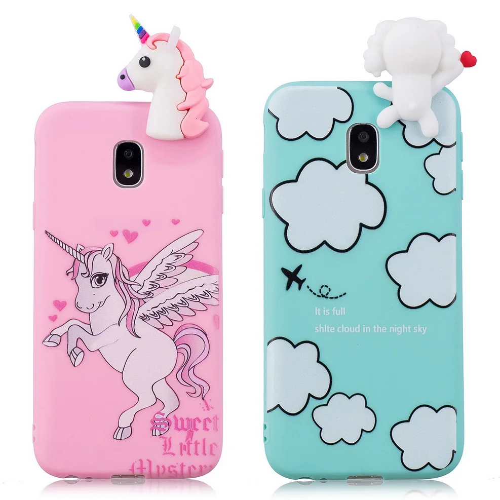 MOOSHION силиконовый чехол для Samsung Galaxy J5 2017 ЕС версии мягкий TPU 3D медведь кошка сова