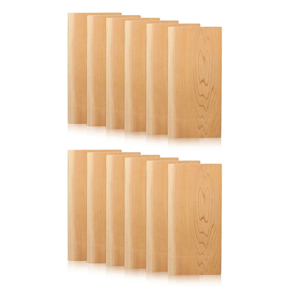 

5pcs/12pcs Cedar Grilling Planks BBQ Tools Kitchen Accessories Non Stick Grilling Mats Barbecue Tool Grilling Planks
