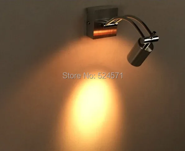 

Free Shipping Modern 3W led wall light AC85-265V restroom bathroom bedroom reading wall lamp decoration light