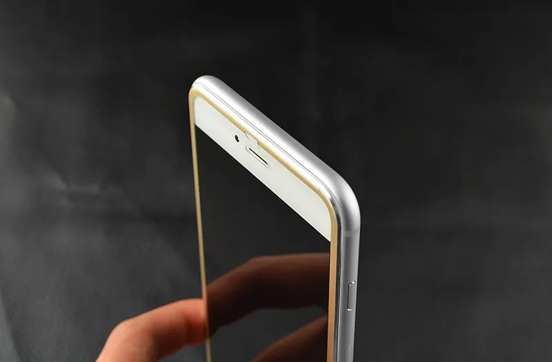 3D изогнутый край из титанового сплава полное покрытие закаленное стекло 6D Защитная пленка для экрана для iPhone 5 5S SE 6 6S 7 8 Plus X XS MAX XR 9H