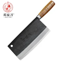 Deng нож высокого класса ручной работы кованые лезвия из углеродистой стали кухонный нож китайский нож шеф-повара овощной нож кухонные ножи