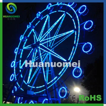 

50pcs IP67 decorative ferris wheel amusement led light 45mm rgb led pixel module smd 6leds