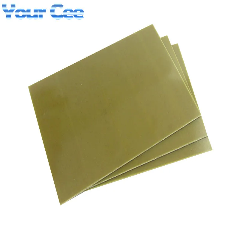 PLACA VIRGEN PARA CIRCUITO 1 CARA IMPRESO 20 X 10CM FR4 (FIBRA DE VIBRIO