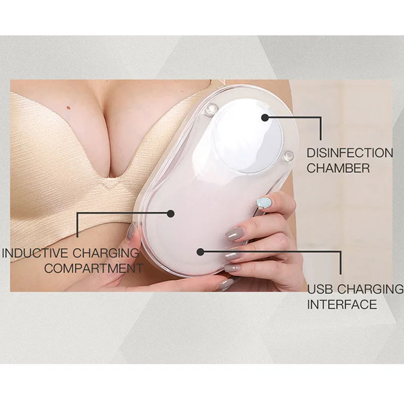 breast pump Milking Device Lactation Massager mprove Milk Flow Ergonomic design suck treatment Mastitis safe waterproof recharge