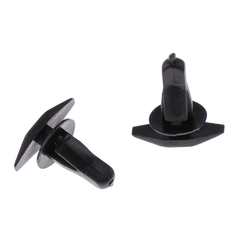 100 Pieces Car Door Sealing Strip 7.8mm Push Plastic Rivets Retainer Clips Light Weight Excellent Insulation