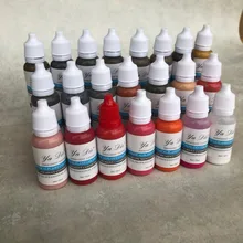 22 P несмывающиеся чернила макияж микро пигментная Косметика перманентные брови, подводка, губы татуировки перманентные чернила тело живопись инструменты красоты