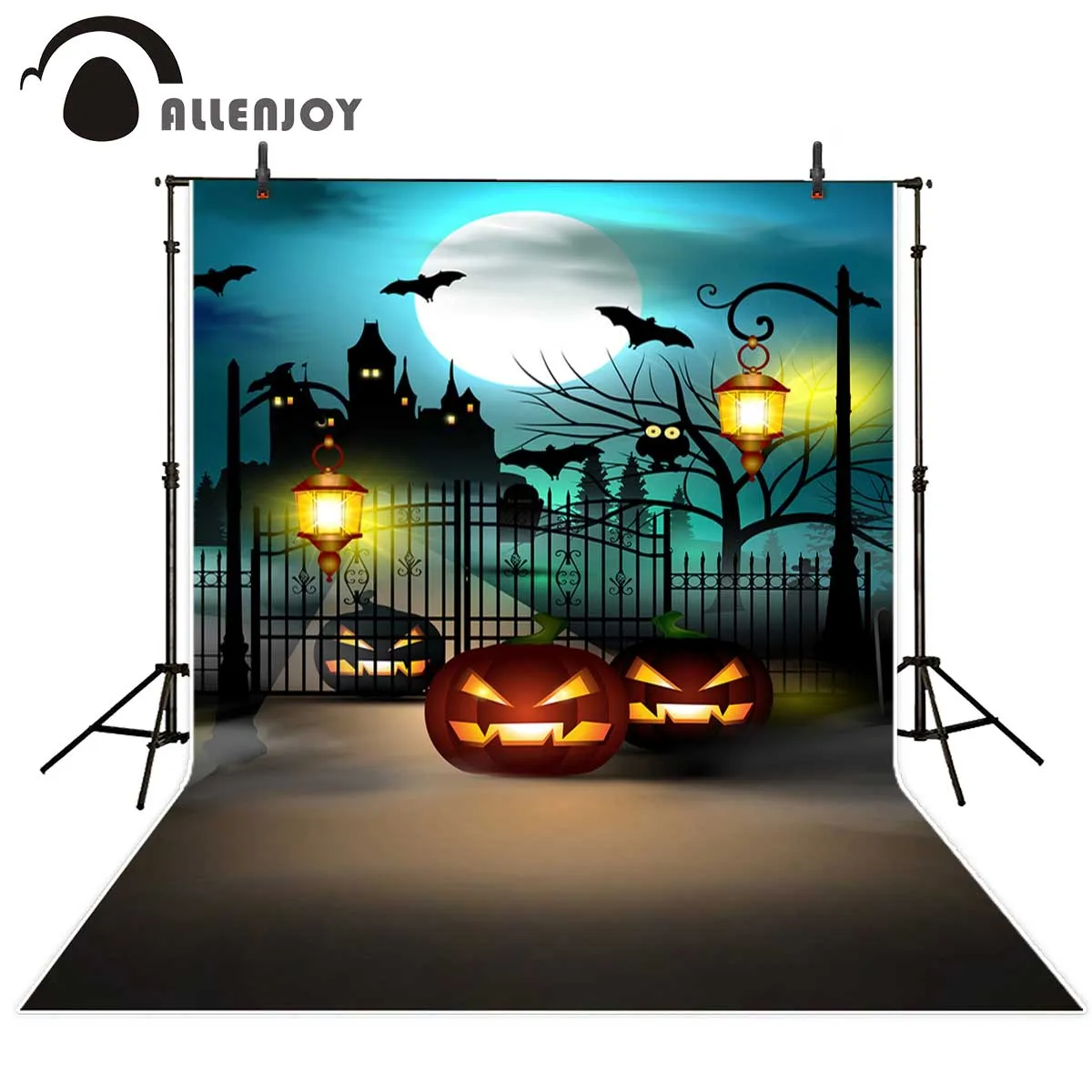 Halloween Photo Backdrop Pumpkin Lantern Spider Bat Haunted House Ghost Family Party Banner 7X5Ft Vinyl Studio Props Party Decorations Background for Halloween Booth Props Banner Halloween Photo Backdrop Pumpkin Lantern Spider Bat Haunted House Ghost Family Party Banner 7X5Ft Vinyl Studio Props Party Decorations Background for Halloween Booth Props Banner