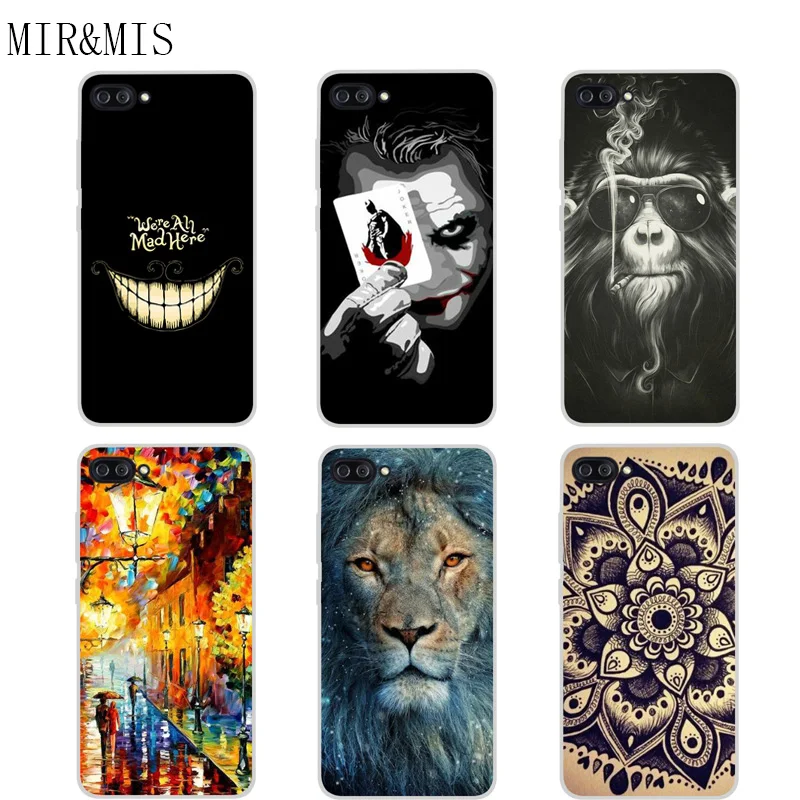 Case For Asus Zenfone 4 Max ZC554KL 5.2 Inch Transparent Printing Drawing Silicone Phone Cases Cover ZE554kl |