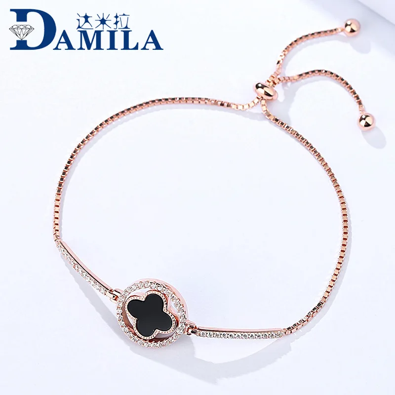 

High quality Fashion 100% genuine 925 Sterling Silver box chain bracelets for women Jewelry S925 silver bracelets for ladies
