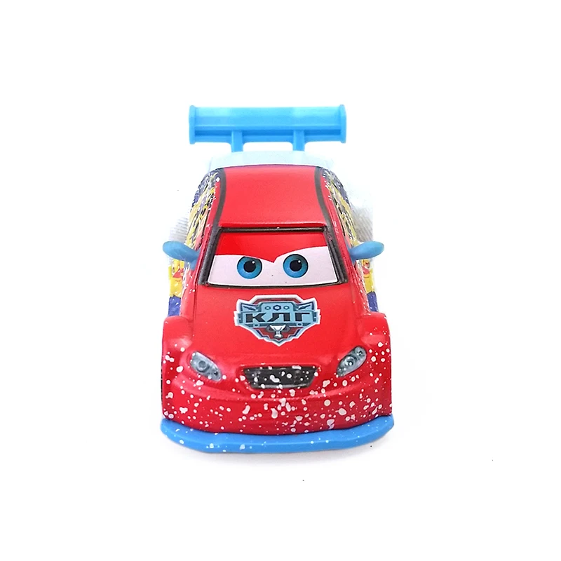 Disney Pixar тачки русская чашка для льда гонщик Виталий Петров металлический литой под давлением игрушечный автомобиль 1:55 Свободные Новое и