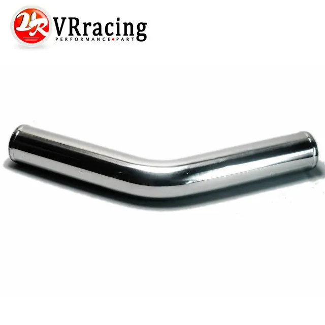 VR RACING UNIVERSAL TUBE 2 5 OD 500MM CENTERLINE LENGTH 45 DEGREE MANDREL BENT DIY TURBO