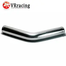 Vr Racing-Универсальный 2.5 «od 500 мм CENTERLINE ДЛИНА 45 градусов MANDREL BENT DIY TURBO INTERCOOLER ТРУБЫ VR-PP-45-50025