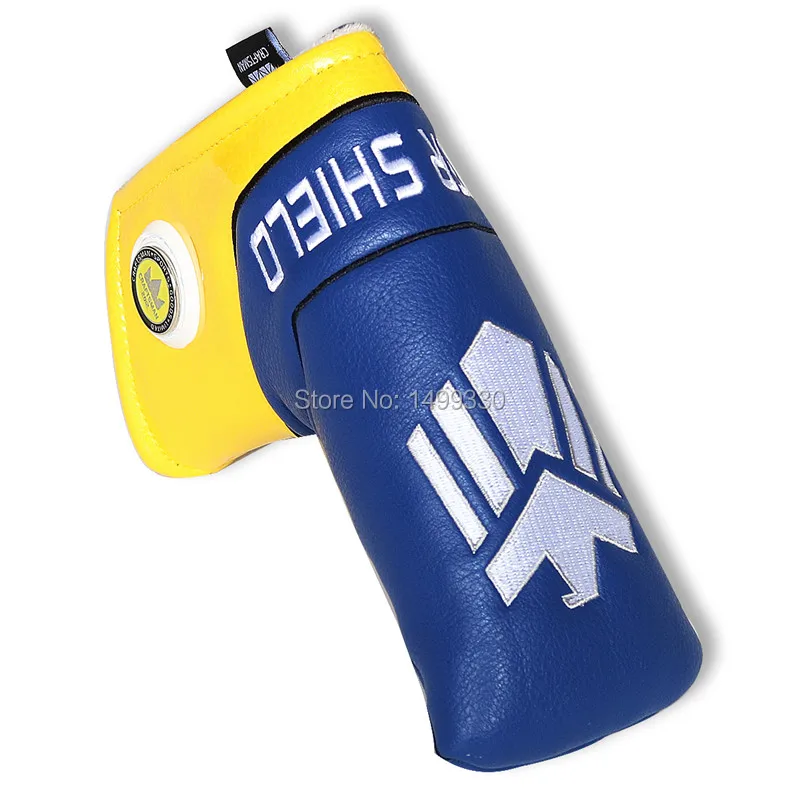 Silver Shield Putter Cover Magnetic Ball Marker (2)