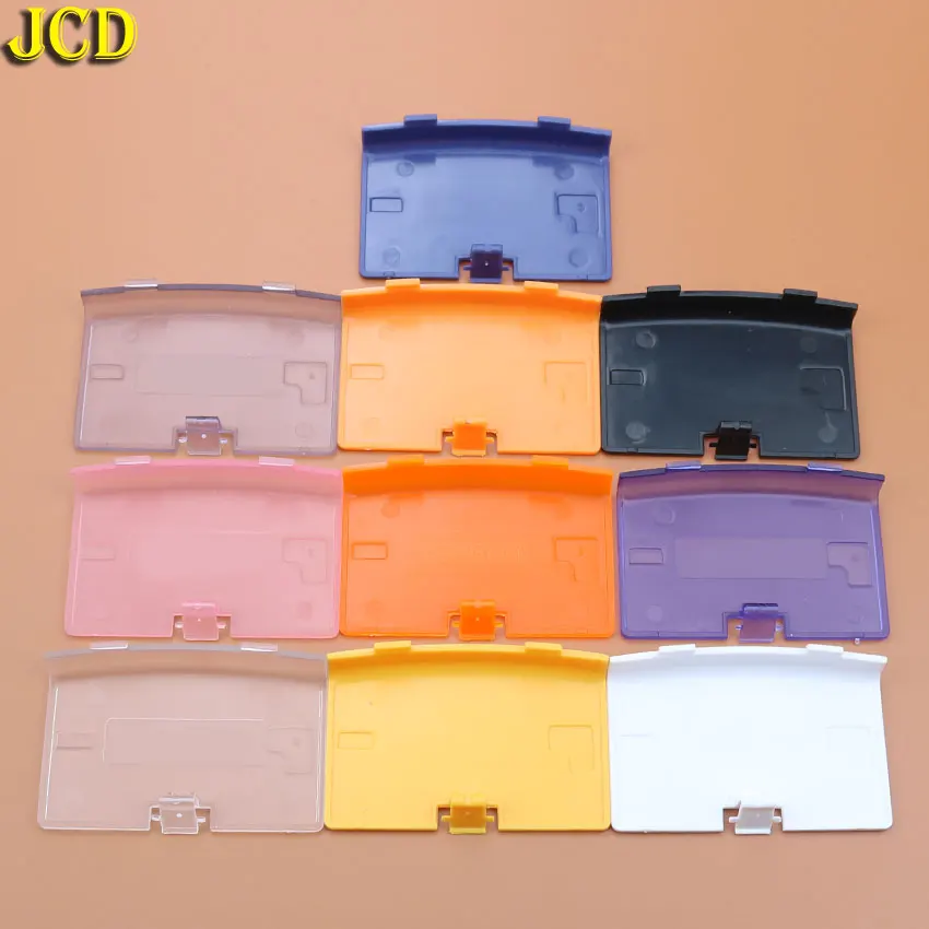JCD 1pcs For Nintendo Gameboy Advance Battery Cover Lid Door Replacement For GBA Console Back Door Case
