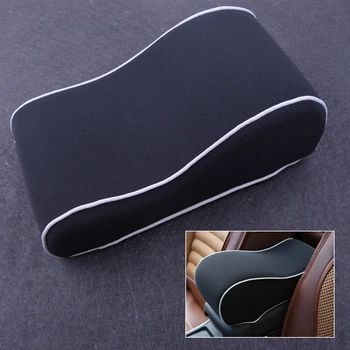 

DWCX Universal Black Car Seat Memory Foam Armrest Cushion Center Console Cover Rest Pillow Pad Accessories