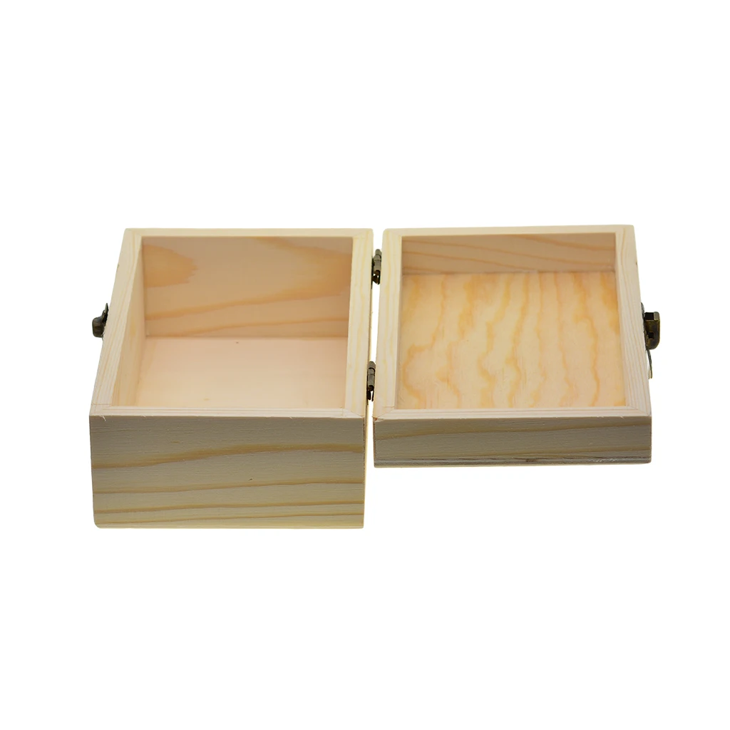 Vintage Wooden Storage Box Rectangle Jewelry Sweet Candy Box Wedding Gifts Organizers for Home Office Kids Toys Case