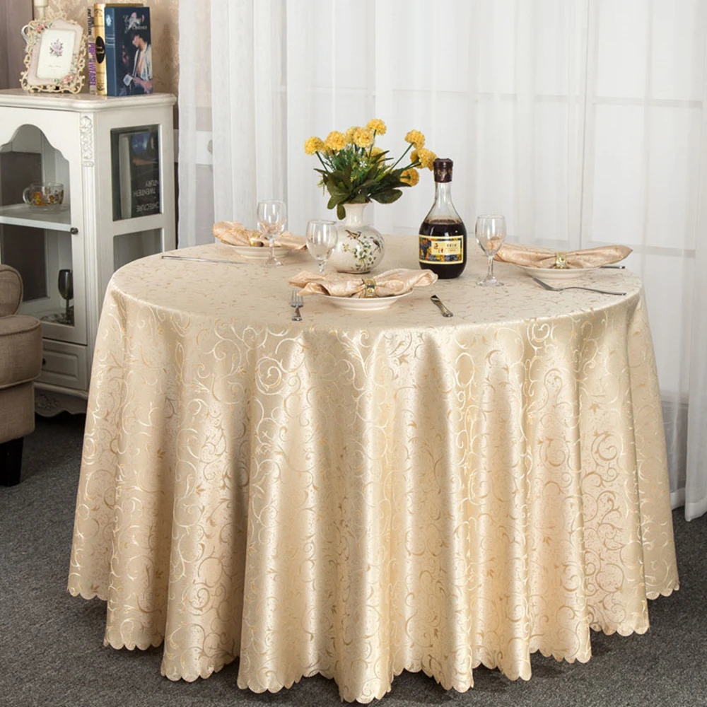 SHSEJA Hotel tablecloth fabric European restaurant upscale hotel