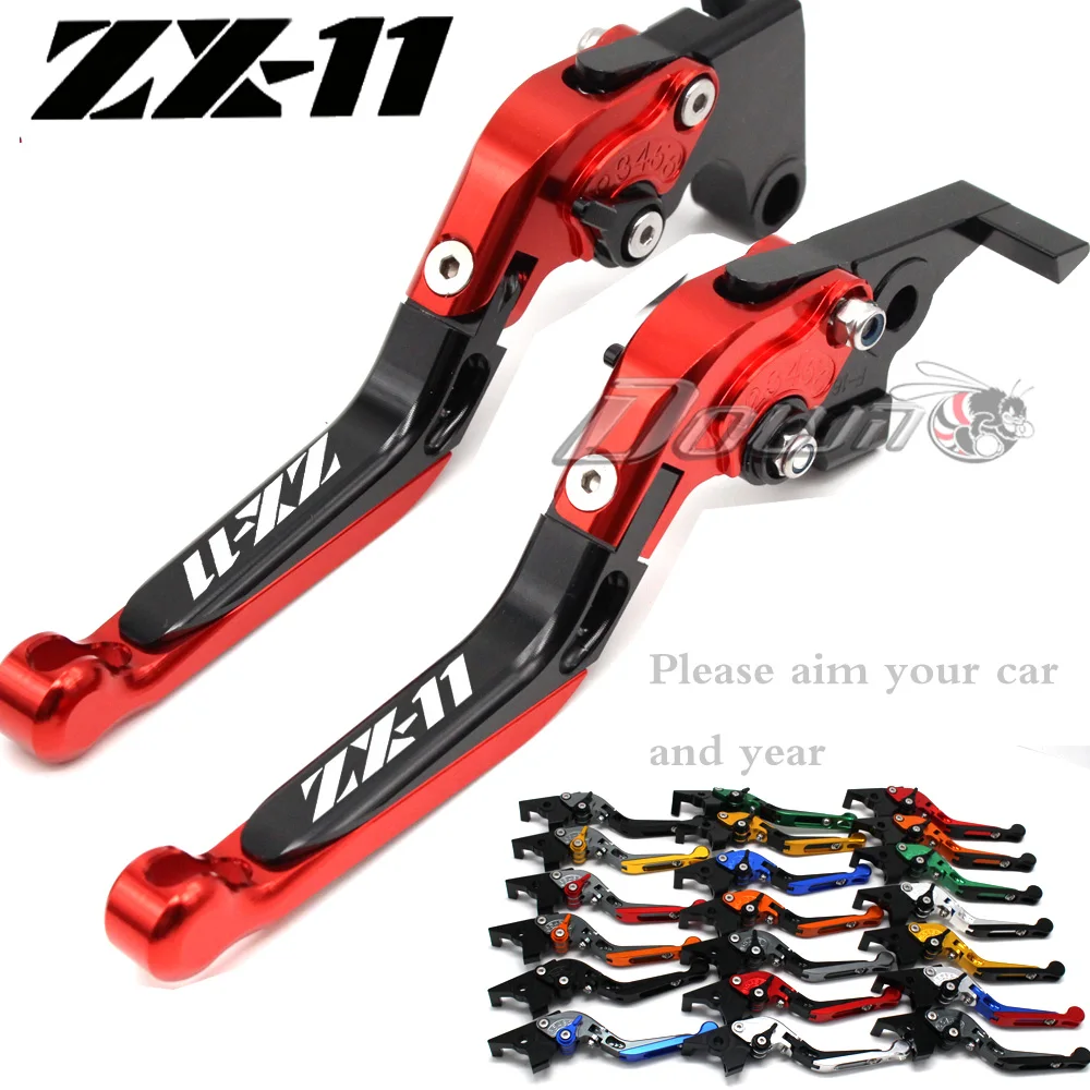 CNC рычаги Тормозной сцепления мотоцикла для Kawasaki ZX1100 ZX-11 ZX11 1990 1991 1992 1993 1994 1995 1997 1998