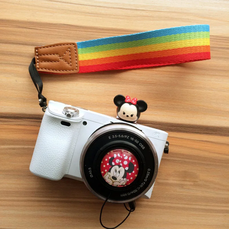 1 50 шт. ремешок на запястье с радужной полосой для камеры canon nikon DSLR SLR и Sony|Ремни