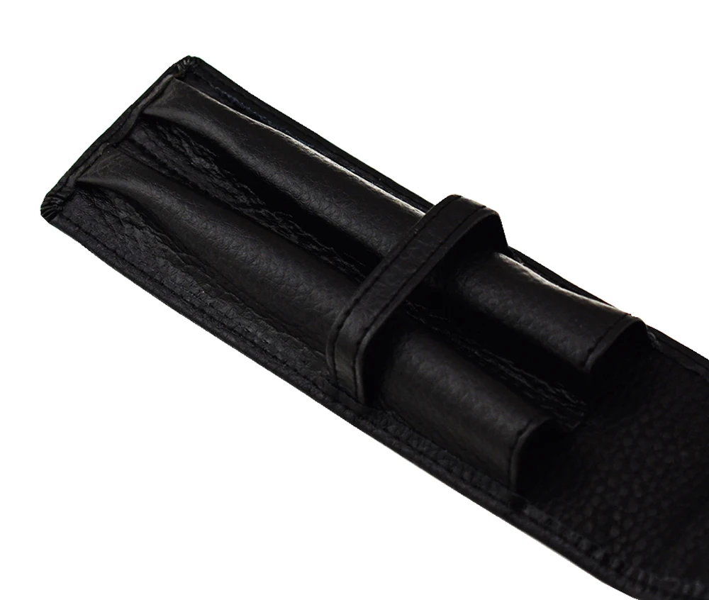 Caneta com Caneta Saco de Couro Real do Couro Duke Rubi Fountain Pen & Rollerball Caso Lavado Suporte da Pena Escrever Gift Set 8 com Caneta Caso Saco de Couro Real