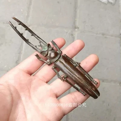 

Antique bronze, old buffalo, antique play