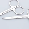 Brainbow 2pcs Small Makeup Scissors Eyebrow Eyelashes Nose Hair Scissor Stainless Steel Face Hair Removal Tools Round Point Head 6