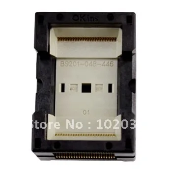 

100% NEW TSOP48 IC Test Socket / Programmer Adapter / Burn-in Socket(BS201-048-446)