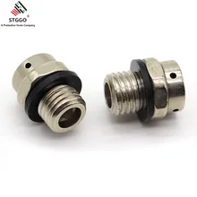 Водонепроницаемый M12* 1,5 пылезащитный воздушный выпуск алюминиевое уплотнение с прокладкой из фольги вентилируемые Wads