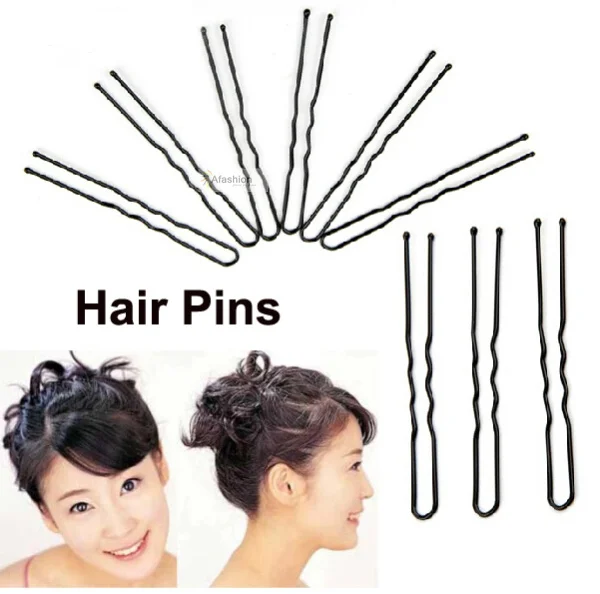 spesifikasi 36 pcs logam hitam berlapis tipis U pin bentuk rambut, 6 cm ikal, Klip gaya, Jepit wanita kecantikan alat styling Jual 36 pcs logam hitam berlapis tipis U pin bentuk rambut, 6 cm ikal, Klip gaya, Jepit wanita kecantikan alat styling
