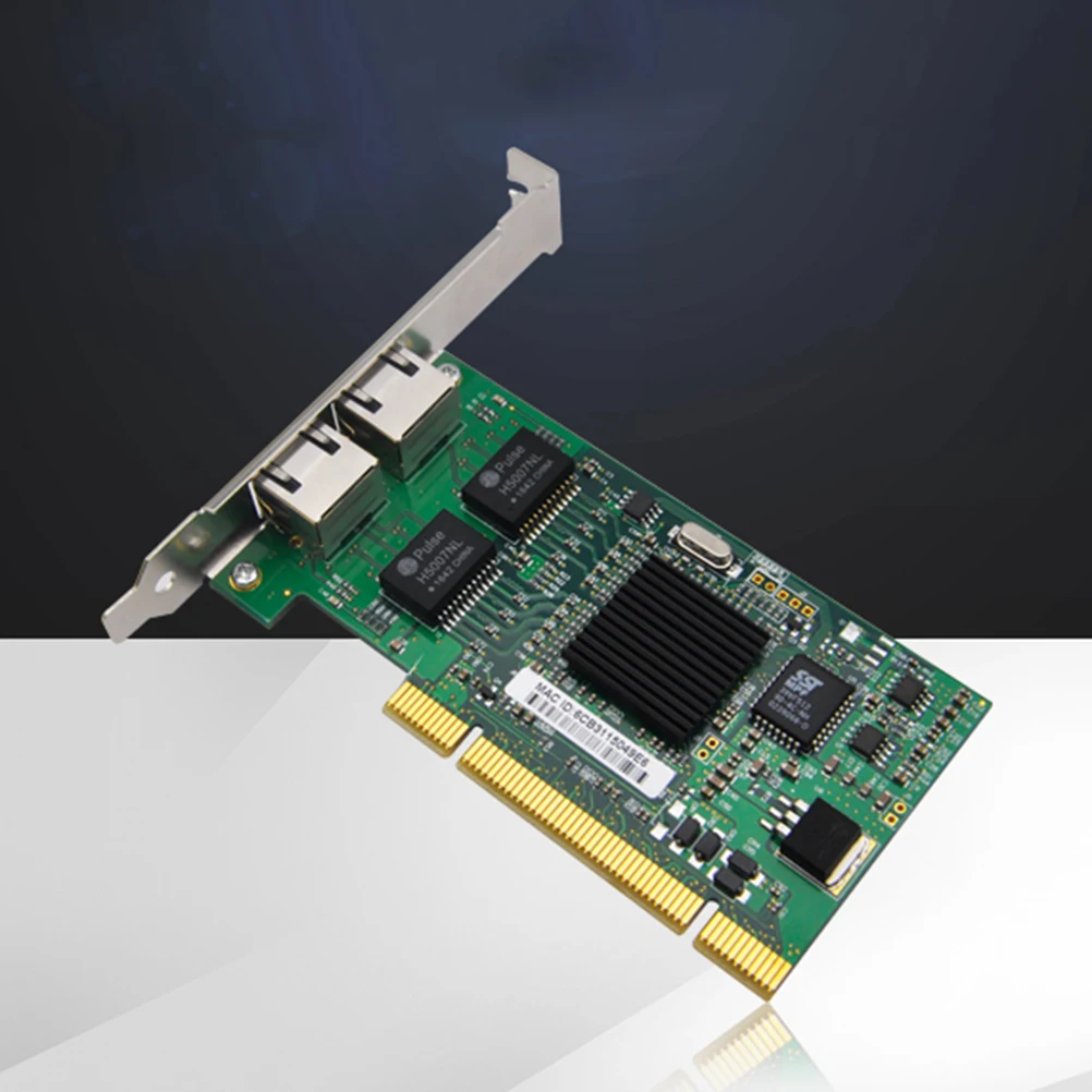 Новый Intel 82546 PRO/1000 MT двухпортовый серверный адаптер 8492MT 1000 Мбит/с PCI сетевая карта